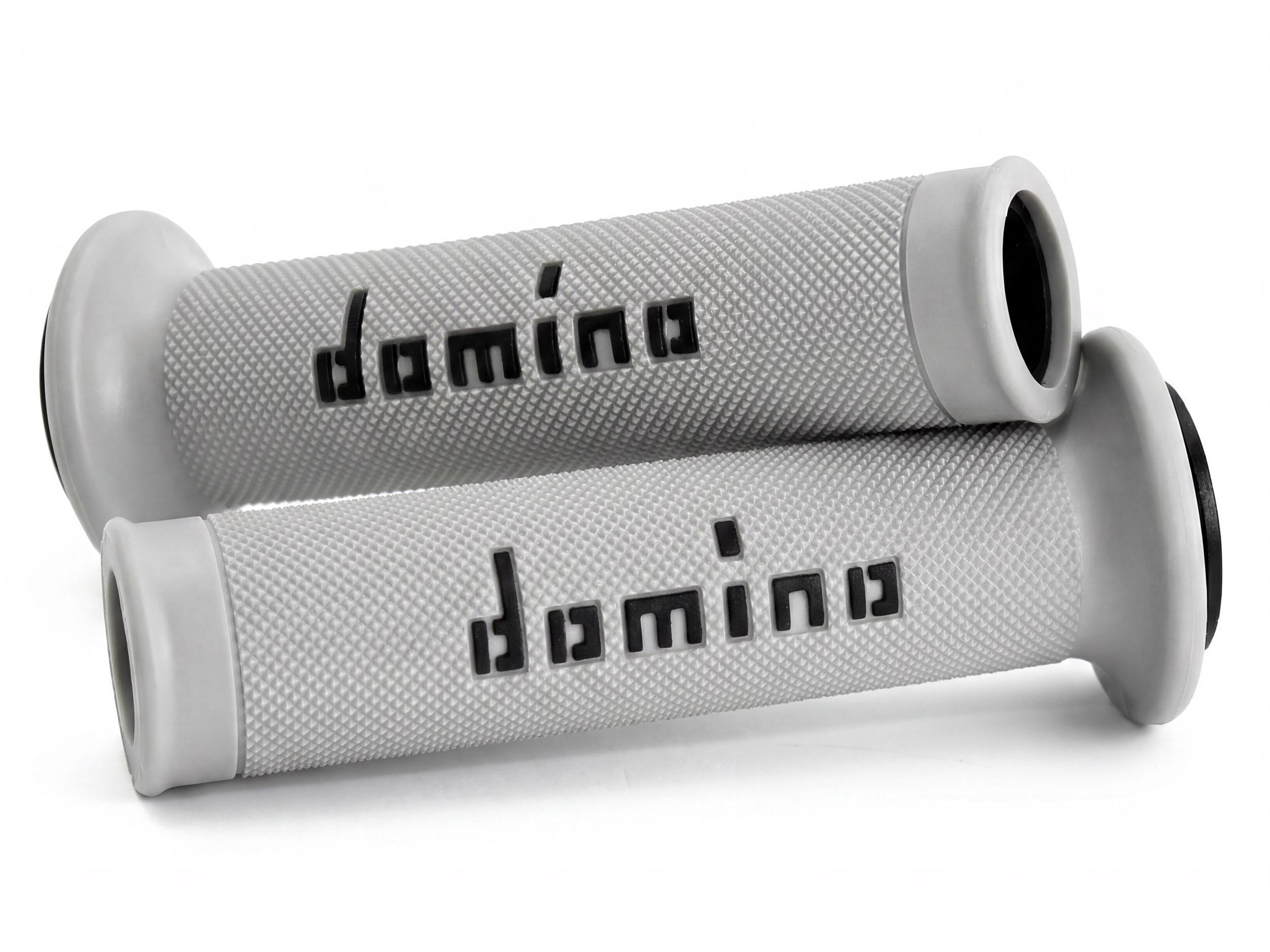 WHITE/BLACK ROAD-RACING GRIPS A01041C4046B7-0 | Domino Srl